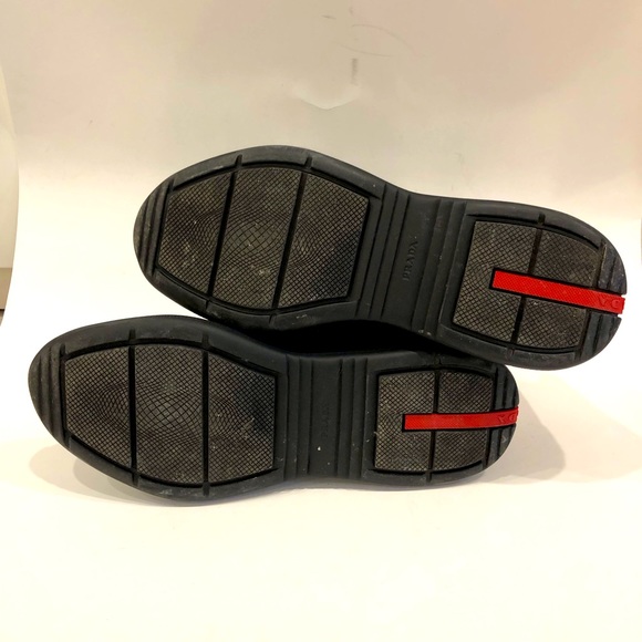 PRADA Patent Leather America's Cup Sneakers - Picture 7 of 8